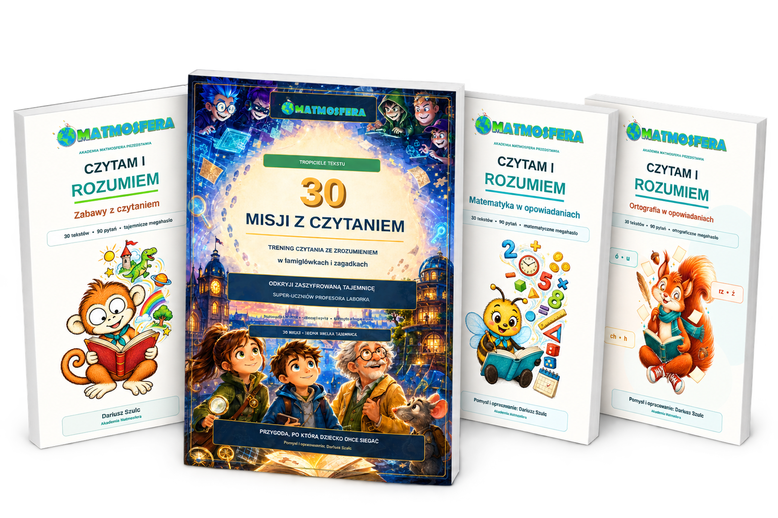 Wielki zestaw „Czytam i rozumiem” – 4 książki PDF